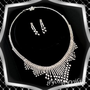 Nunta, mireasa, set de bijuterii casual, ES-SZÉ62e - accesorii nuntă - bijuterii mireasă - set bijuterii de mireasă - Artynos.ro