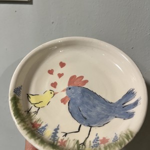Farfurie de desert din ceramică Micul dejun la țară -  - Artynos.ro