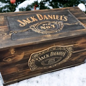Lada Din lemn Jack Daniels - Artynos.ro