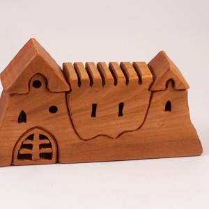  Castel din lemn, constructor din lemn, puzzle jigsaw, , , ARTYNOS