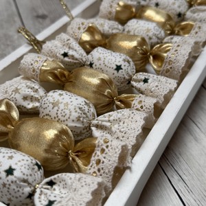 Bomboane textile de salon / set de 10/ -  - Artynos.ro