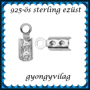 Fermoar lanț argint 925 2mm 2pcs/cs ELK V 08-2 -  - Artynos.ro