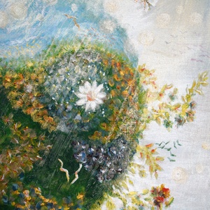 Dyatra   by Ramona Wallah - arte vizuale și accesorii  - picturi - pictură acrilică - Artynos.ro