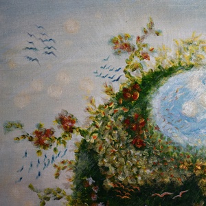 Dyatra   by Ramona Wallah - arte vizuale și accesorii  - picturi - pictură acrilică - Artynos.ro
