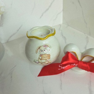 Lumanare in recipient cu urechi - casă & stil de viață - lumânări, parfumuri, arome - lumânări artizanale - Artynos.ro