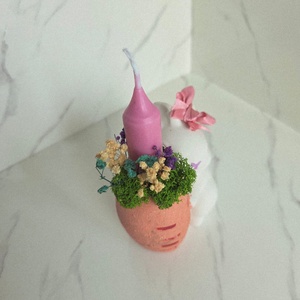 Decoratiune iepure cu morcov - casă & stil de viață - lumânări, parfumuri, arome - lumânări artizanale - Artynos.ro