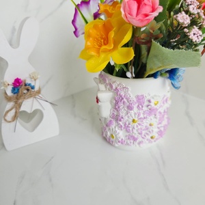 Decoratiune vaza cu iepurasi - casă & stil de viață - decorațiuni de casă - decorațiuni de masă și rafturi - decorațiuni de masă - Artynos.ro