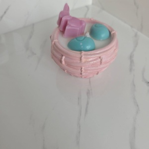 Lumanare cosulet impletit, Casa & Stil de viata, Lumanari, parfumuri, arome, Lumanari artizanale, Lumanare si fabricarea lumanarilor, ARTYNOS