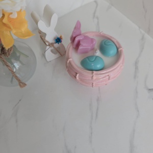 Lumanare cosulet impletit - casă & stil de viață - lumânări, parfumuri, arome - lumânări artizanale - Artynos.ro