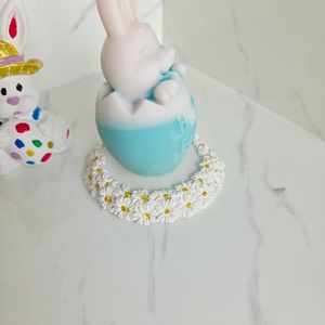 Lumanare  iepuras in coaja de ou - casă & stil de viață - lumânări, parfumuri, arome - lumânări artizanale - Artynos.ro