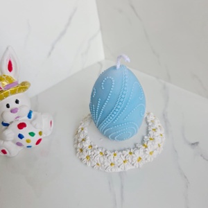 Lumanare  ou cu model - casă & stil de viață - lumânări, parfumuri, arome - lumânări artizanale - Artynos.ro