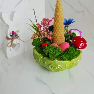 Decoratiune platou, Casa & Stil de viata, Decoratiuni de casa, Decoratiuni de masa si rafturi, Decoratiuni de masa, Aranjament de flori, ARTYNOS