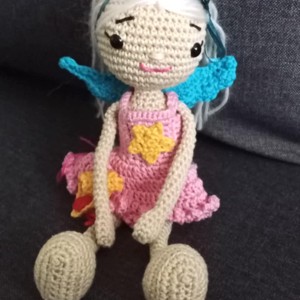 Cornelia, Zana Craciunului, Jucarii si echipamente pentru copii, Plusuri, Papusa crosetata, papusa de plus, , ARTYNOS