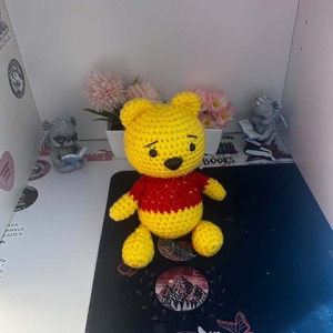 Winnie-the-Pooh crosetat , , , Un Winnie the Pooh dragut, crosetat manual, care reprezinta cadoul perfect pentru copii si pentru i..., ARTYNOS