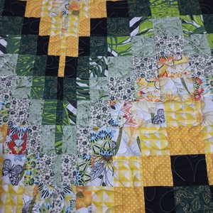 Cuvertură Bargello patchwork, cuvertură de pat. -  - Artynos.ro