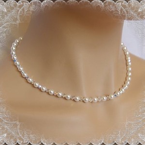 Nunta, colier de mireasa, cristal swarovski SL-ESW01 -  - Artynos.ro