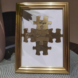 Puzzle de familie cu gravura unica, , , ARTYNOS