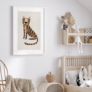 Safari animal imagine, serie poster minimal, camera de copii perete arta set 6 buc -  - Artynos.ro