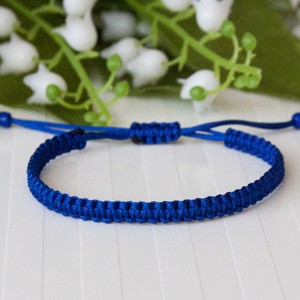 Bratara macramé impletita - albastru, , , ARTYNOS
