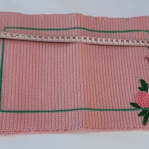 Croșetat și broderie carte capac set 100% microfibră acrilic fire carte capac + marcaj croșetat floare. -  - Artynos.ro