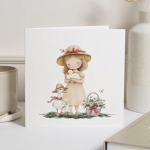 Carte poștală de Paște, felicitare de primăvară, card cadou -  - Artynos.ro