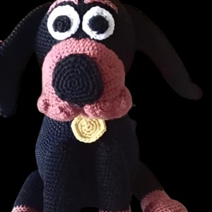 Caine amigurumi, Jucarii si echipamente pentru copii, Plusuri, Caine de plus, , ARTYNOS