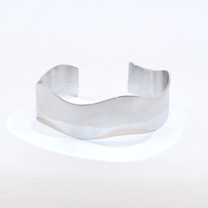 Brățară din aluminiu pentru femei, 18 cm, reglabilă (K.04) -  - Artynos.ro
