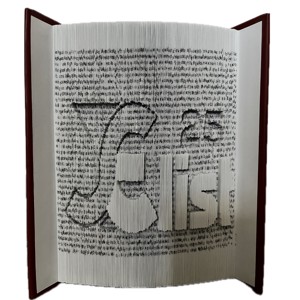 Logo-ul companiei sculptura de carte, Casa & Stil de viata, Accesorii pentru decorat casa, Decoratiuni de masa si decoratiuni pentru rafturi , Sculptura de carte, carte pliata, , ARTYNOS