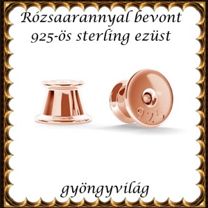 Clema pentru bijuterii din argint 925: baza pentru cercei cu dop EFK B 51rg capat, , , EFK B 51rg capat

Argint 925 marcat, doua straturi de aur roz de 18 carate (testat), capat de cerce..., ARTYNOS