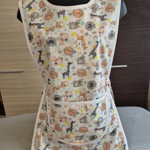 Copii pelerina pentru femei cu model, , , Pelerina din in 100% bumbac pentru femei. O recomandam pentru persoanele care lucreaza intr-o gradi..., ARTYNOS