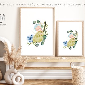 Decal de perete zână de primăvară, poster, decorare cameră copii -  - Artynos.ro