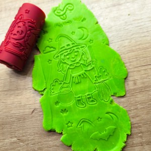 Cilindru de modelat cu motive de Halloween � pentru plastilină și prăjituri � imprimat 3D -  - Artynos.ro