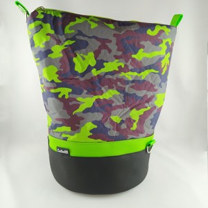 Rucsac / geantă laterală variabilă cu model de camuflaj CactusKA cu interior din plasă -  - Artynos.ro