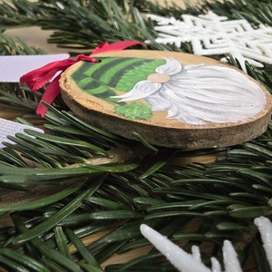 Glob de Craciun Pictat Manual - crăciun - decorațiuni de crăciun de casă - globuri de crăciun - Artynos.ro