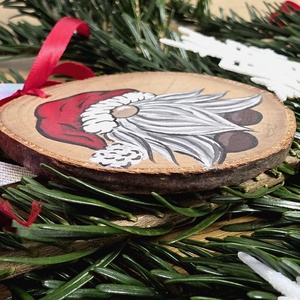 Glob de Craciun Pictat Manual - crăciun - decorațiuni de crăciun de casă - globuri de crăciun - Artynos.ro