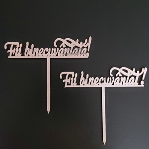 Topper pentru botez, Casă & Stil de viață, Accesorii pentru echipamente de bucătărie, Accesorii pentru coacere și gătit, Decorațiuni de prăjituri și torturi, Obiecte pictate, ARTYNOS