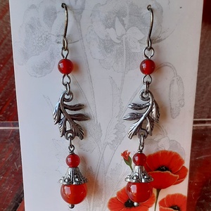 Carneol, Bijuterii, Cercei, Cercei din pietre semipretioase, Confectionarea bijuteriilor, ARTYNOS