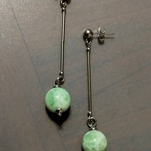 Amazonit, Bijuterii, Cercei, Cercei din pietre semipretioase, Confectionarea bijuteriilor, ARTYNOS