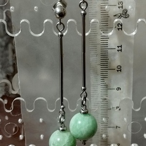 Amazonit - bijuterii - cercei - cercei din pietre semiprețioase - Artynos.ro