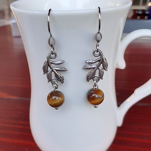 Ochi de tigru, Bijuterii, Cercei, Cercei din pietre semipretioase, Confectionarea bijuteriilor, ARTYNOS