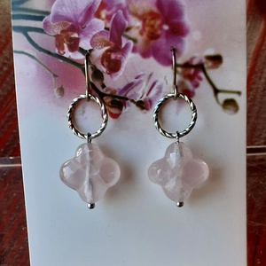 Cuart roz, Bijuterii, Cercei, Cercei din pietre semipretioase, Confectionarea bijuteriilor, ARTYNOS