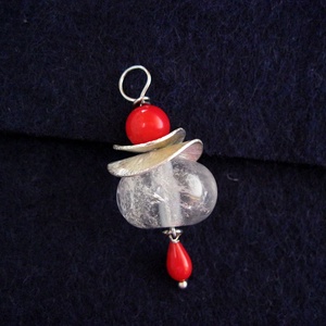 Cristal de stanca si coral, Bijuterii, Coliere, Coliere cu pandative, Confectionarea bijuteriilor, ARTYNOS