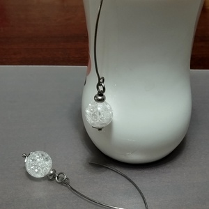 Cercei din cristal de stanca - bijuterii - cercei - cercei din pietre semiprețioase - Artynos.ro