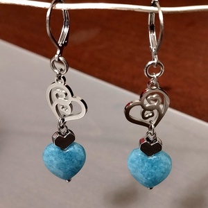 Cuart albastru, Bijuterii, Cercei, Cercei din pietre semipretioase, Confectionarea bijuteriilor, ARTYNOS