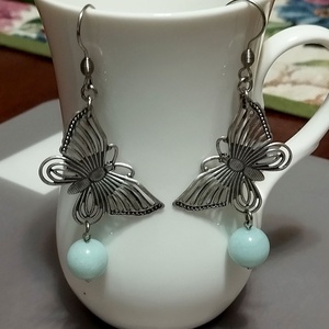 Amazonit - bijuterii - cercei - cercei din pietre semiprețioase - Artynos.ro