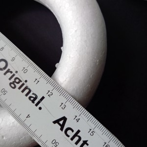 Baze pentru coroane din polistiren de 14 cm, pentru decorare  -  - Artynos.ro