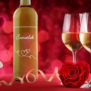 OFERTA SPECIALA -50% Vin gravat cu inscriptia Te iubesc, , , ARTYNOS