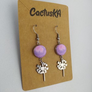 Cercei dangle cu papadie, , , ARTYNOS