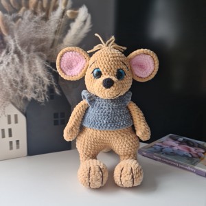 Papusa de buzunar crosetata  Winnie the Pooh, Jucarii si echipamente pentru copii, Plusuri, Personaje de basm din plus, Crosetat, ARTYNOS