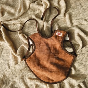 Salopeta impermeabila pana la umar - CukiCuki, , , Prepelita dubla de alama din bumbac 100%, de culoare moca, pentru copii, certificata OEKO-TEX, cu s..., ARTYNOS